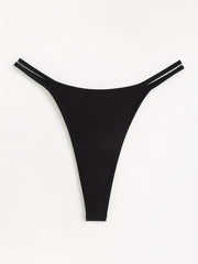 High Cut Bikini Bottom Sexy Style Low Waist Beachwear