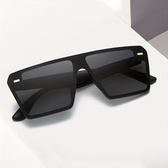 Men Square Frame Sunglasses UV Protection