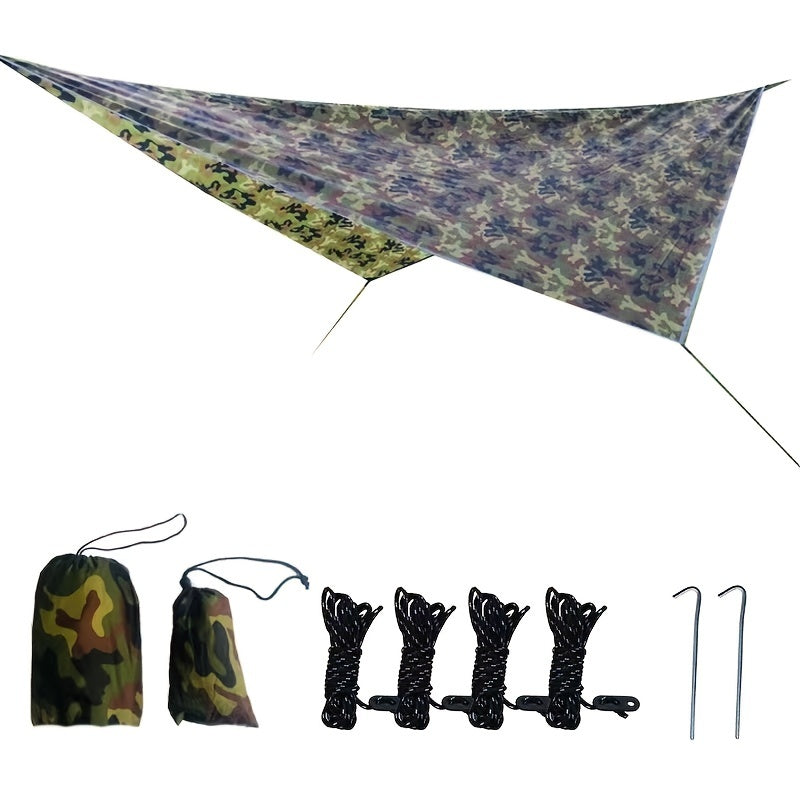 Waterproof Outdoor Canopy Tent For Camping And Picnics With Hammock Shelter