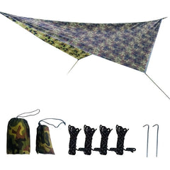 Waterproof Outdoor Canopy Tent For Camping And Picnics With Hammock Shelter