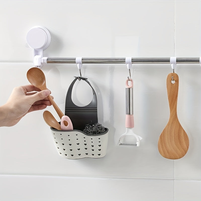 Double Layer Sink Rack Hanging Bag for Kitchen Storage
