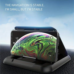 Silicone Carbon Fiber Car Mobile Phone Bracket