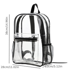 Clear PVC Backpack for Outdoor Sports & Fitness