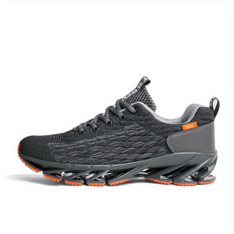 Men's Scale Blade Sneakers Lace Up Casual Shoes