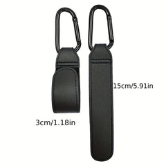 PU Leather Stroller Hook for Kids' Seats & Accessories