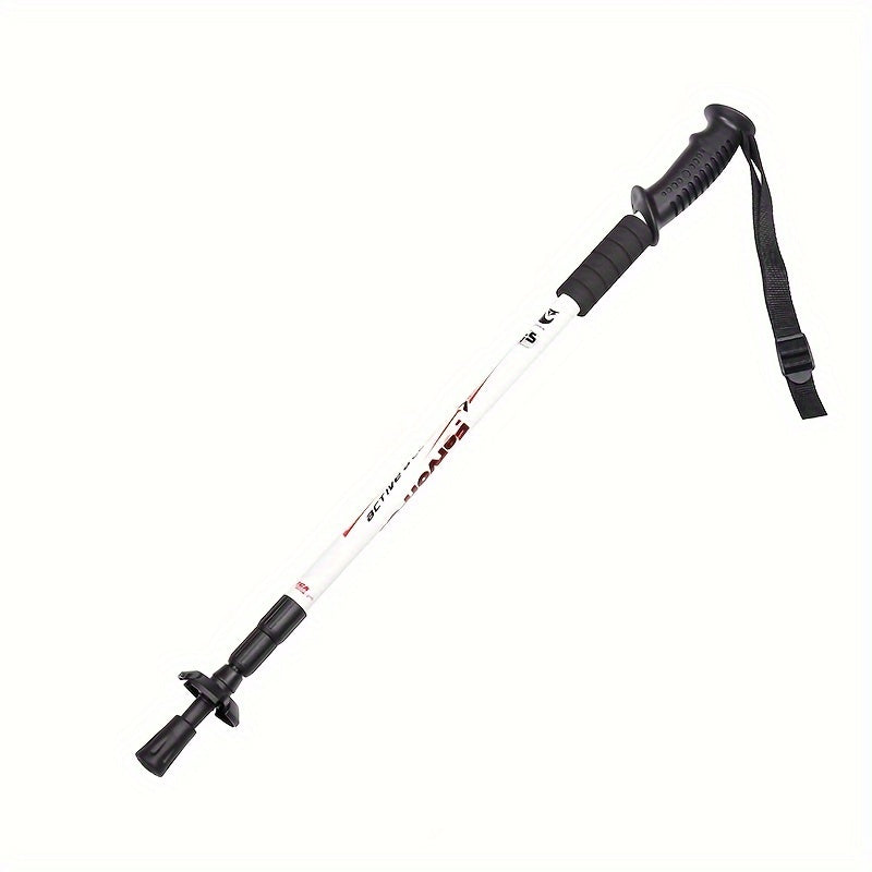 Outdoor Telescopic Climbing Crutches Aluminum Hiking Stick