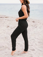 Casual Tank Top & Jogger Pants Set for Women