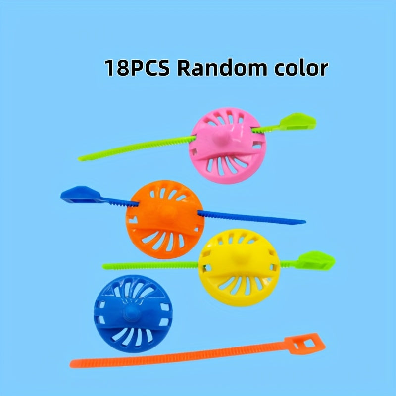 Mini Pull Up Spinner Pocket Toy - Holiday Party Favor