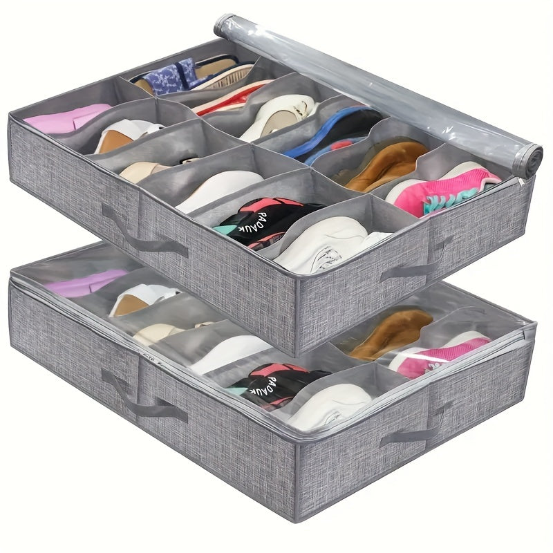 Foldable Under Bed Storage Box Shoes Dustproof Storage Box