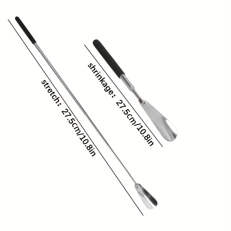 Retractable Stainless Steel Shoe Puller Handle