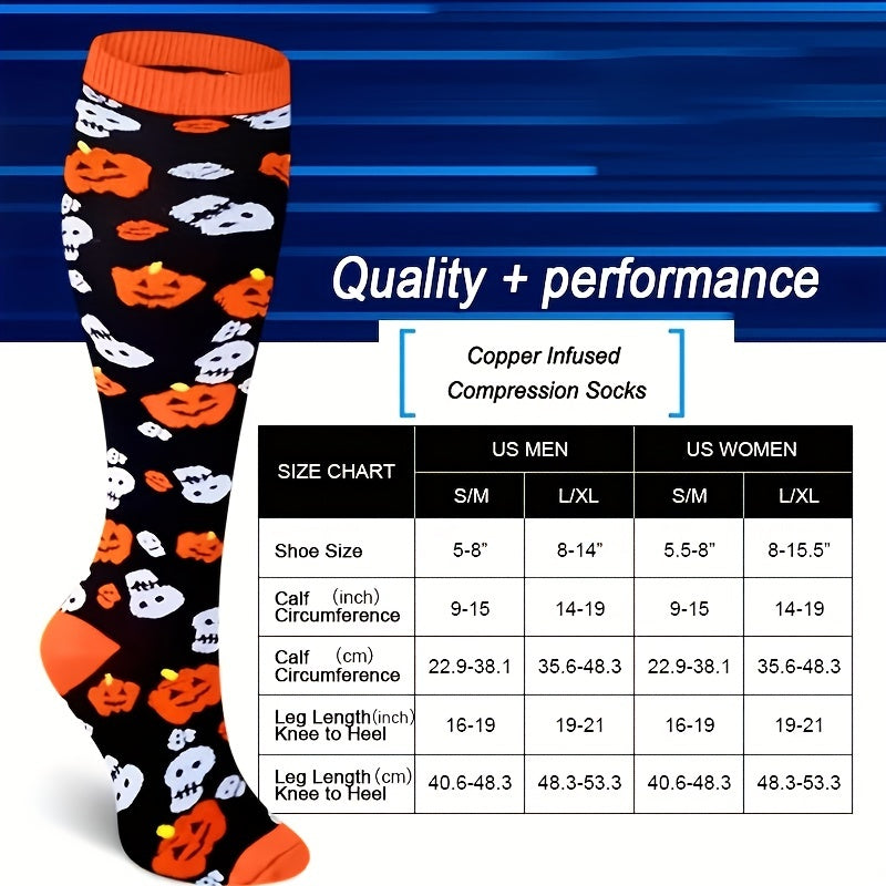 Halloween Compression Stockings 20-30mmHg