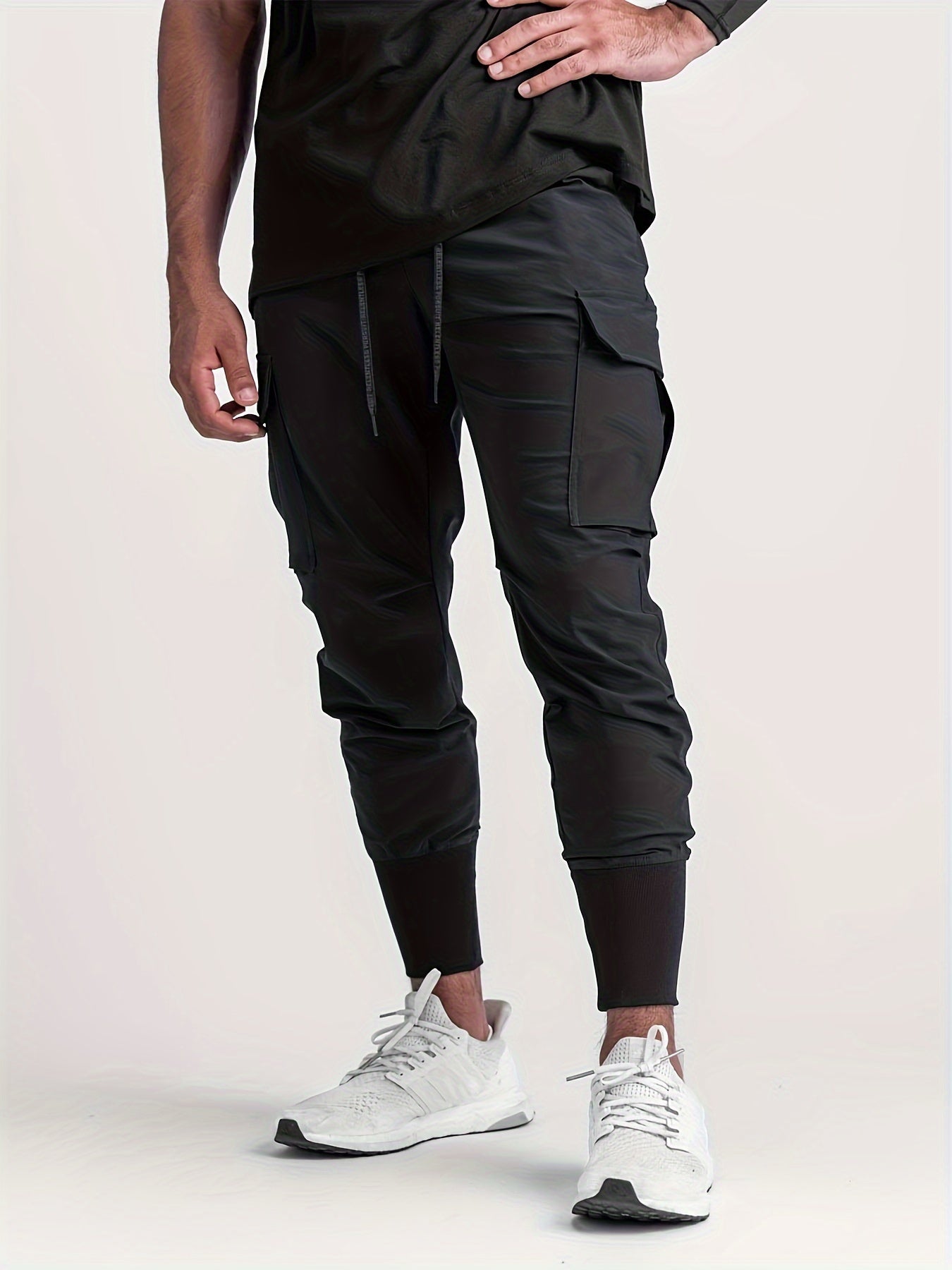 Men's Solid Joggers Outdoor Active Sweatpants