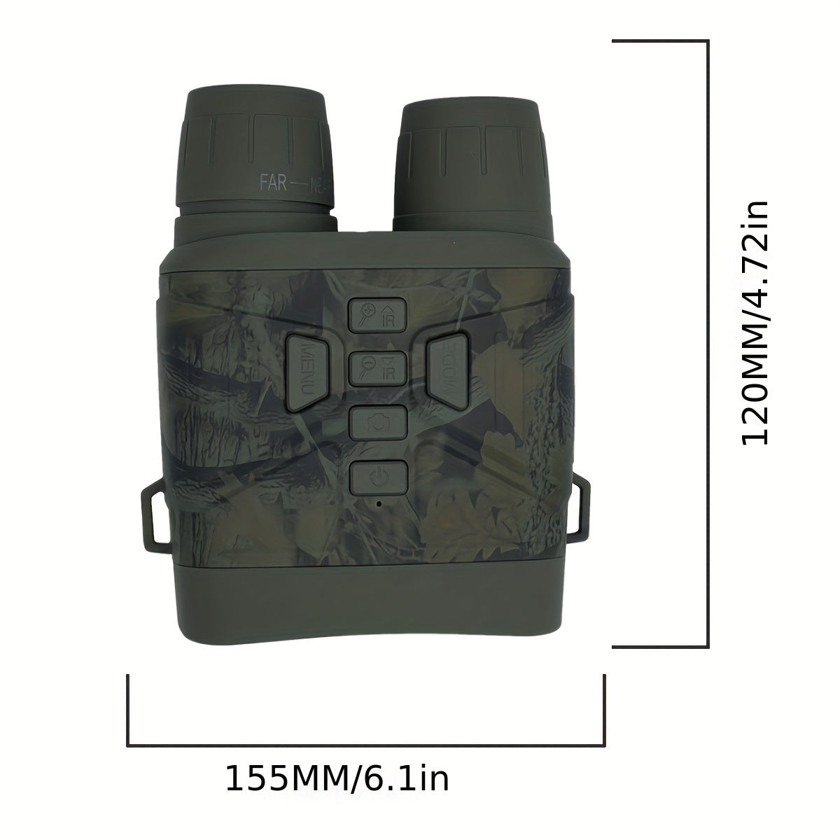 36MP Night Vision Telescope 3" Display 4000mAh Lithium Rechargable