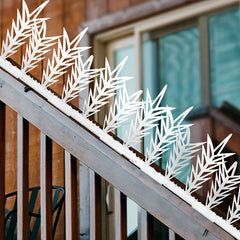 6pcs Balcony Cat Fence Roof Anti Climb Bird Spikes