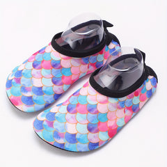 Girl's Fish Scale Water Shoes Quick Dry Non Slip Lightweight