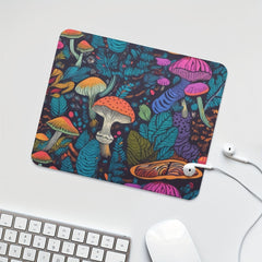 Flower With Butterfly Mouse Pad Non Slip Rubber Mouse Mat