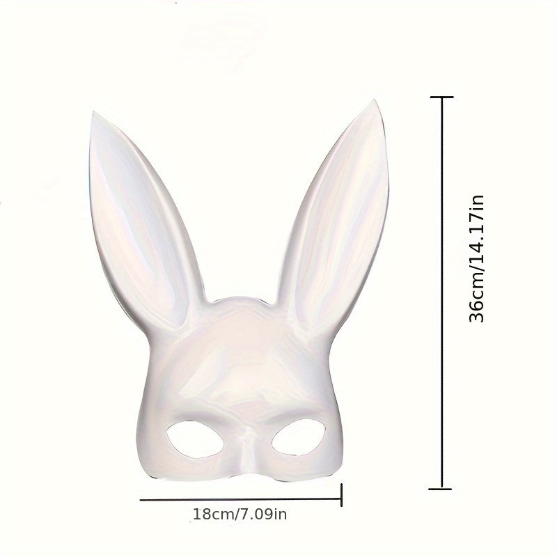 Christmas Prom Luminous Rabbit Mask Cartoon Rabbit Mask Easter Dress Up