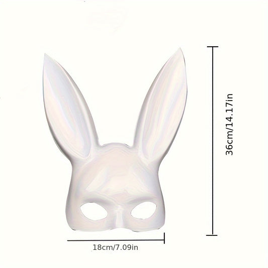 Christmas Prom Luminous Rabbit Mask Cartoon Rabbit Mask Easter Dress Up