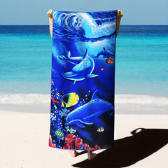 Mutao Microfiber Beach Towels Quick Drying Sand Proof Swim Towel