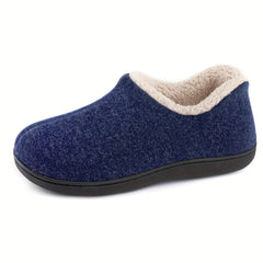 Plush Lined Slip-On Low Top Women's Shoes - Warm & Cozy