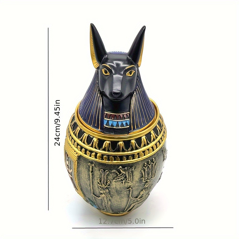 Egyptian Pet Urn Dog Ashes Container Memorial Cremation Urns Cats Ashes Keepsake