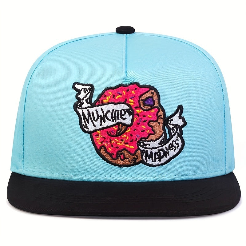 Donut Embroidery Baseball Cap Snapback Hats Adjustable Dad Hats