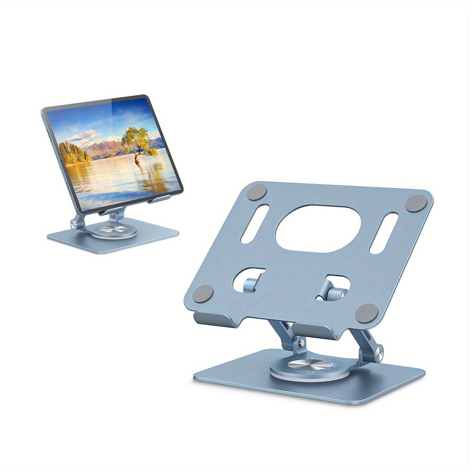 KEXIN Aluminum Tablet Stand 360 Degree Swivel Base Universal Compatibility