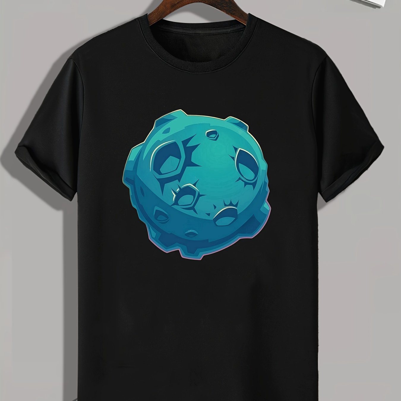 Men's Ball With Holes Print Graphic T shirt
