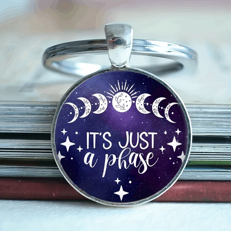 Vintage Starry Sky Keychain for Boys Stylish and Durable Accessory