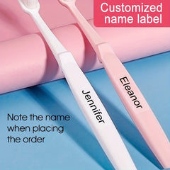 240pcs Custom Transparent Name Sticker 3x1 Waterproof Labels Kids
