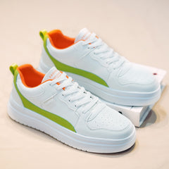 Men's Lace Up Platform Sneakers Skate Shoes