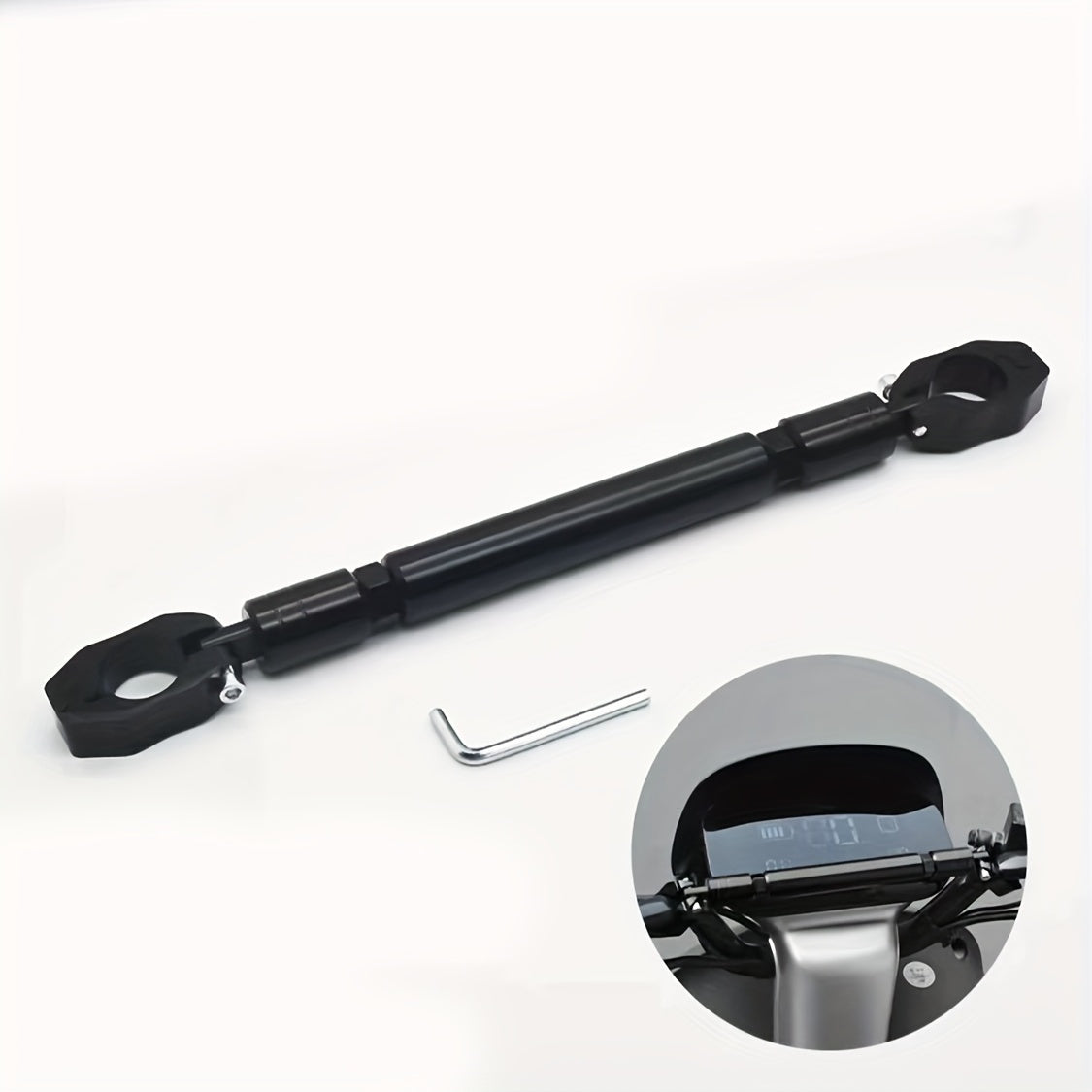 Motorcycle Balance Bar Bracket Faucet Cross Bar Pull Bar