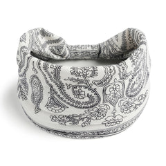 Paisley Print Boho Headband Hair Accessory