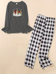 Christmas Lounge Set - Women's Festive Pajamas