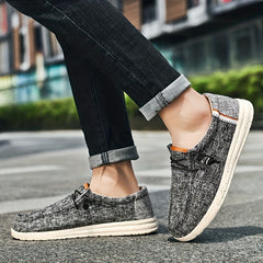 Men's Lightweight Lace-up Slip-On Shoes for Spring and Summer