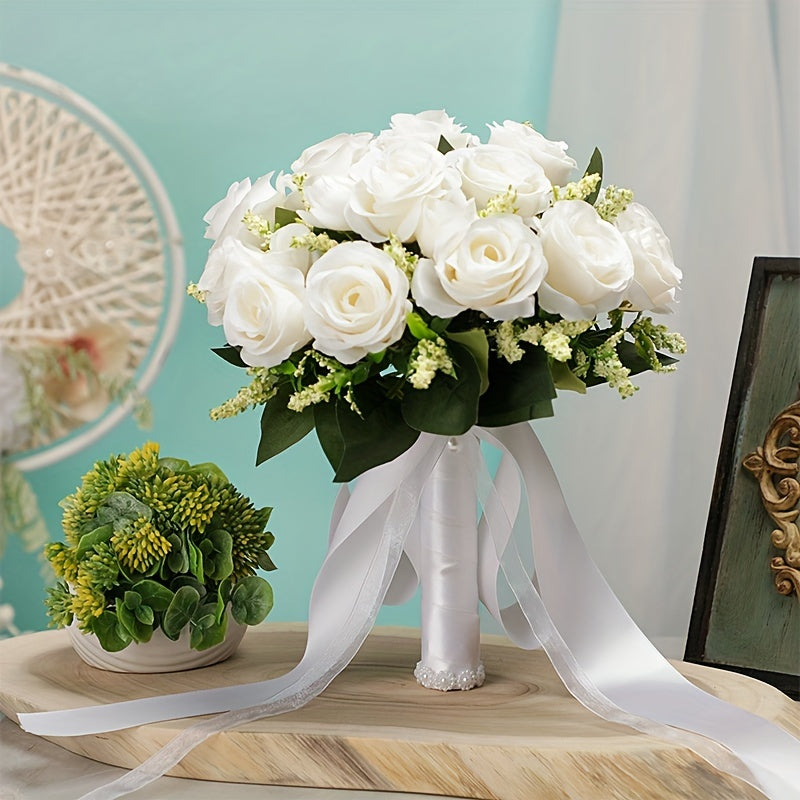 Western Style Mori Hand Bouquet for Weddings & Photo Shoots