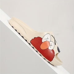 Women's Cartoon Pillow Slides Soft Quick Drying Non Slip Wear resistant Shoes