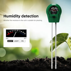 3-in-1 Soil PH Meter for Gardens, Plants, Ponds