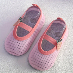 2pairs Baby Girls Kids Non-slip Floor Socks Comfy Shoes Toddlers Children Socks