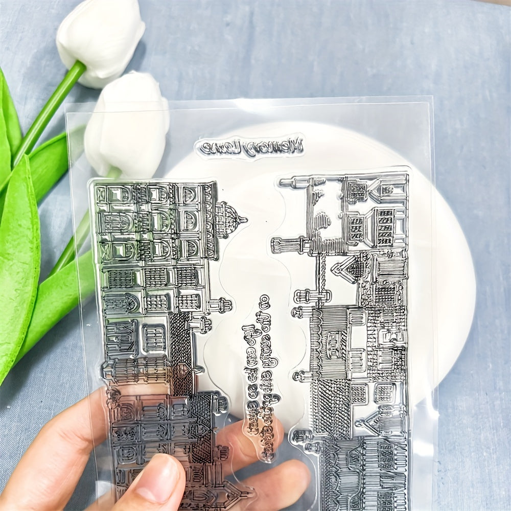 House Clear Silicone Stamp Set - Transparent Stamp for Scrapbooking