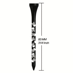 30 Golf Skull Studs Tee Ball Holder 83mm Size