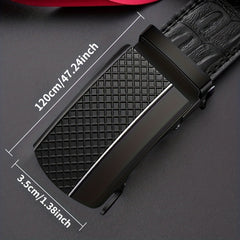 Men's Buckle Belt for Outdoor Party Business