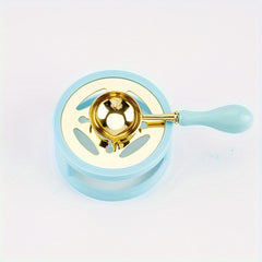Wax Seal Warmer & Spoon Set High Temp Resistant Stove for Wax Seal Beads/Sticks