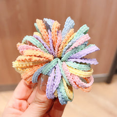 50pcs Children's Head Rope High Elastic Candy Hair Ring