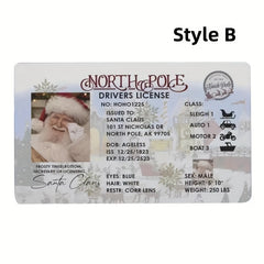 Santa Claus Virtual Sleigh Driving Christmas Game Props