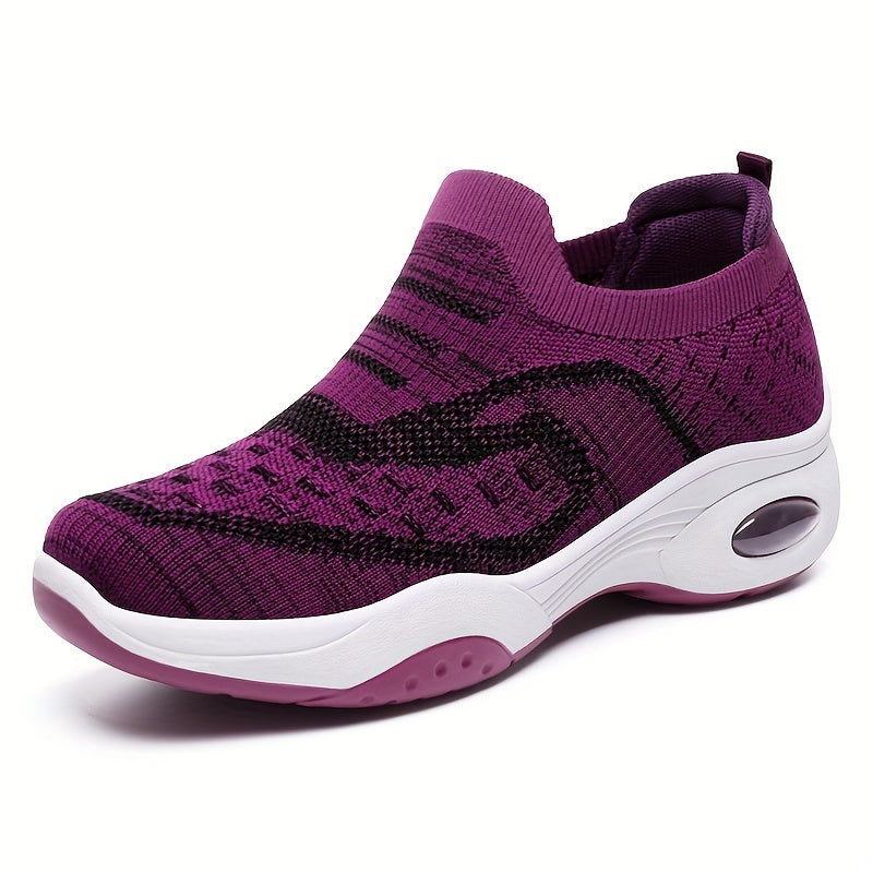 Women's Breathable Air Cushion Slip On Socks Sneakers