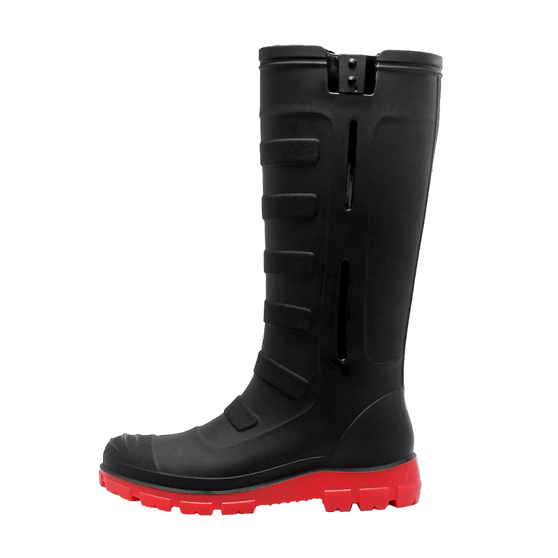 Women's Rubber Knee High Rain Boots Waterproof Outdoor Work Shoes