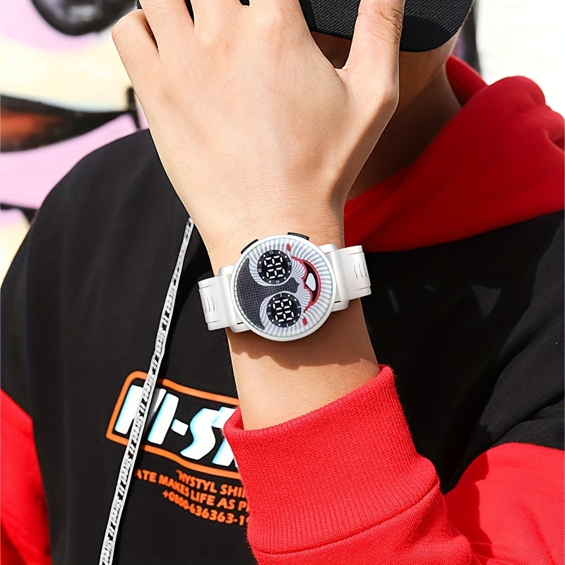 Cartoon Waterproof Sports Electronic Watch for Kids