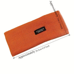 Knitted Elastic Headband Set for Autumn/Winter
