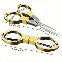 Foldable Fishing Scissor Line Cutter Tackle